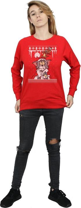 Immagine prodotto Tom & Jerry Christmas Fair Isle Felpa Donna (L)