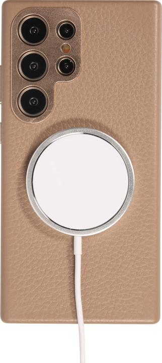 Immagine prodotto PhoneLook Coque Cuir de veau luxe grainé intégral avec boutons métalliques et MagSafe (Samsung Galaxy S24 Ultra)