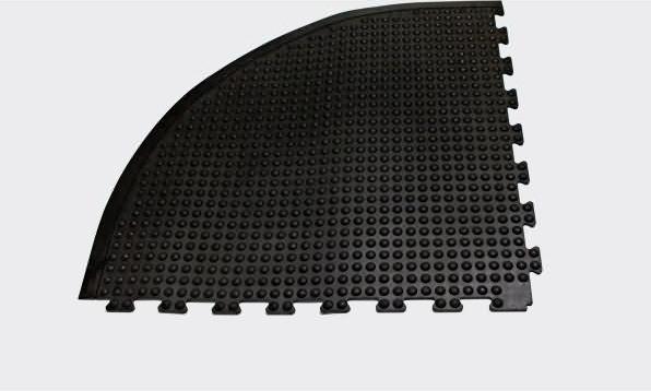 Immagine prodotto Miltex Tappetino anti-fatica YOGA DOME, nero borchiato (90 x 90 cm)