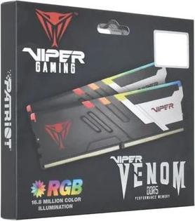 Image du produit Patriot D532GB 6800-40 Viper Venom RGB K2 PAT (2 x 16GB, 6800 MHz, RAM DDR5, DIMM)