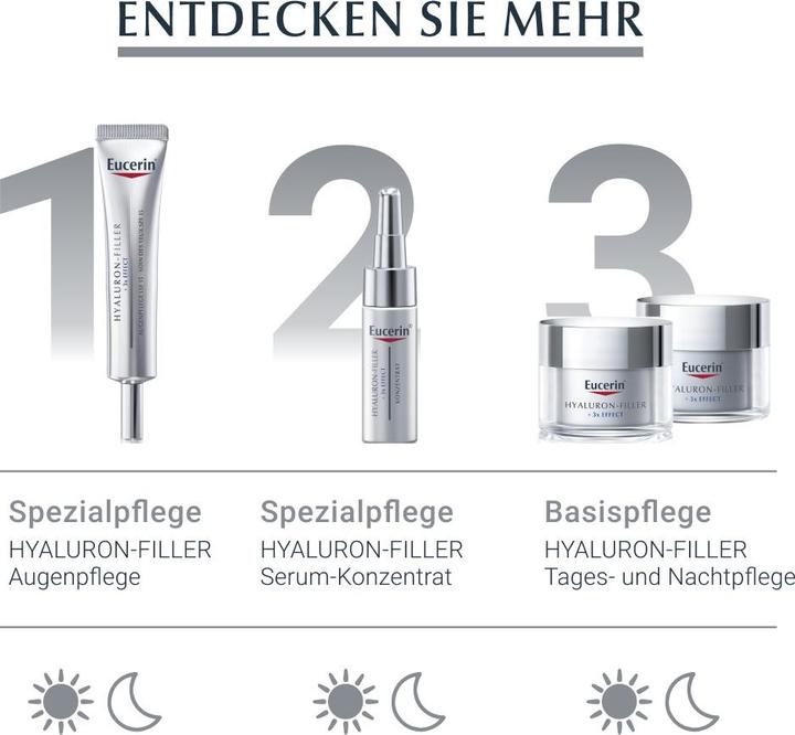 Produktbild Eucerin HYALURON-FILLER Tag LSF 15 nor Haut bis Mischhaut (50 ml, Tagescreme, SPF 15)