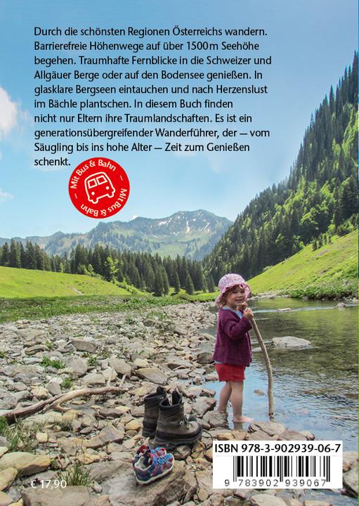 Produktbild Kinderwagen- & Tragetouren in Vorarlberg (Deutsch, Elisabeth Göllner Kampel, Christine Meusburger, Carina Kraus, 2015)