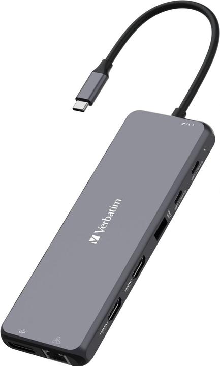 Actual product image Verbatim Pro Multiport Hub CMH-13 (USB-C, 13 Ports)