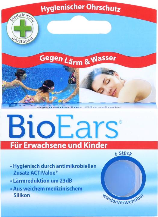 Cirrus Healthcare BioEars antimicrobial silicone earplugs, 5 earplugs