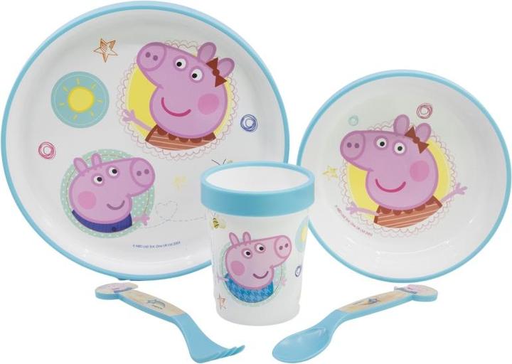 Image du produit Stor Peppa Pig - Set de vaisselle Premium 5 pièces