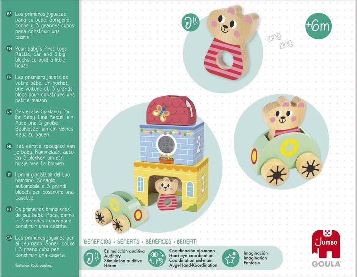 Actual product image Jumbo Goula - My first toys