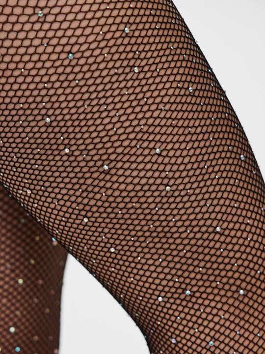 Produktbild Pieces Pcclaire Fishnet Glitter Tights Noos