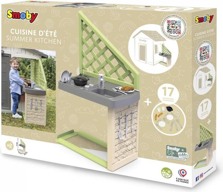 Actual product image Smoby Life playhouse accessories summer kitchen