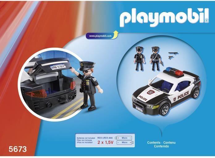 Produktbild Playmobil City Action Police Car (5673, Playmobil Sports & Action)