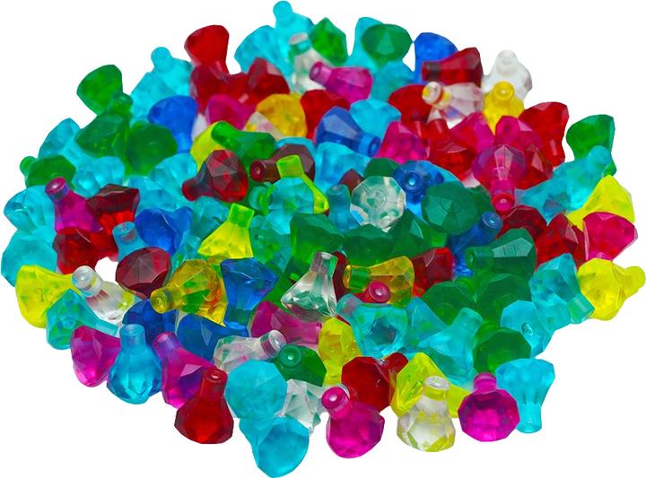 Productafbeelding LEGO Edelstenen Diamanten Juwelen Schat + Schatkist (30153, LEGO Accessoires)