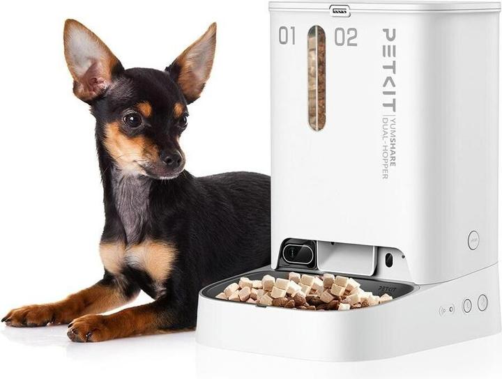 Immagine prodotto Petkit YumShare Dual-Hopper con fotocamera (5.50 l)