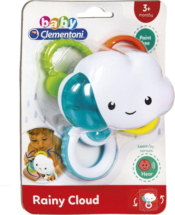 Actual product image Clementoni Baby Rainy Cloud Rattle
