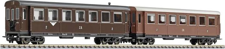 Actual product image Liliput 2-piece set 4-axle. Passenger w. B4ip/s 30 and 3 (Track H0)