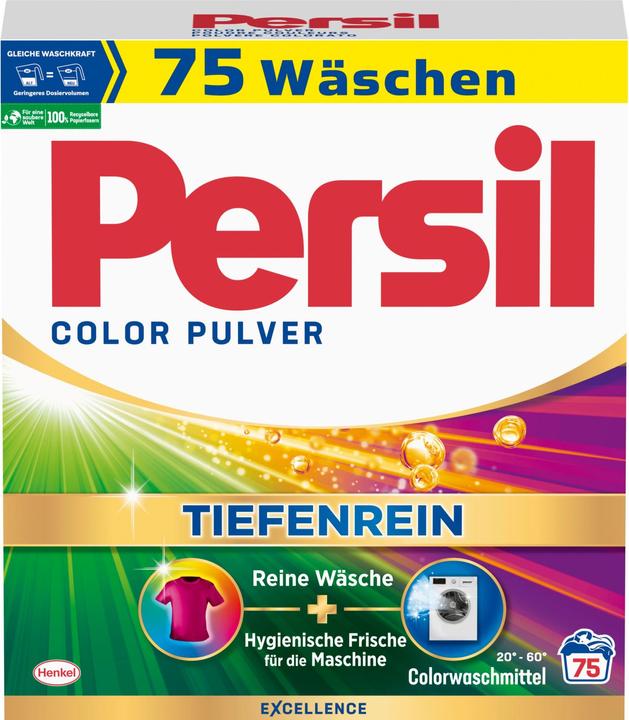 Image du produit Persil Couleur (75 Cycles de lavage, Lessive en poudre)