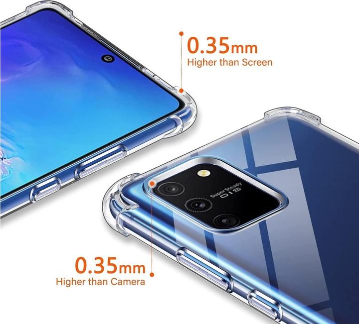 Produktbild Screenguard Samsung Galaxy S10 Lite Hülle Crystal Soft Airbag Bumper (Samsung Galaxy S10 Lite)