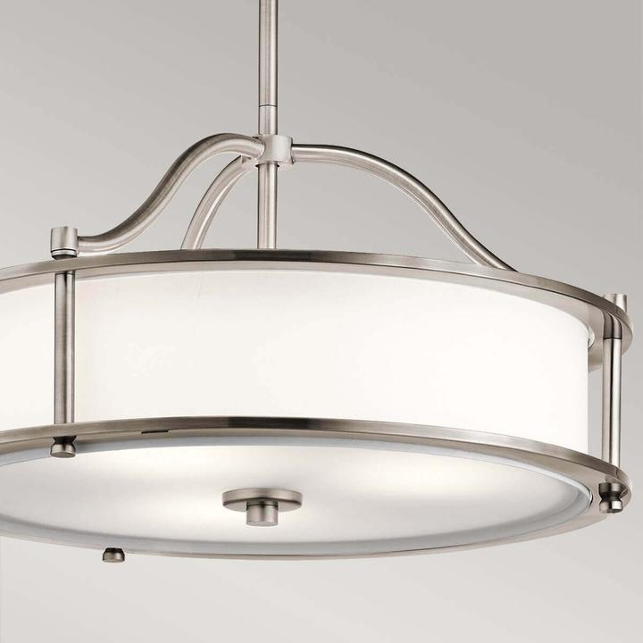 Actual product image Elstead Lighting Emory pendant light E27 triple 26cm classic pewter (E27)