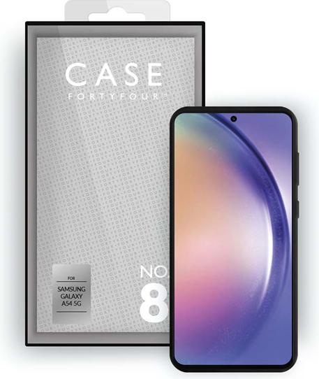 Image du produit Case FortyFour Liquid Silicone Case No.8 noir (Samsung Galaxy A54 5G)