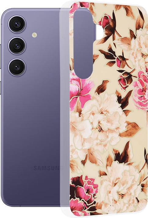 Immagine prodotto Techsuit - Marble Series - Samsung Galaxy S24 Plus - Mary Berry Nude (Samsung Galaxy S24+)
