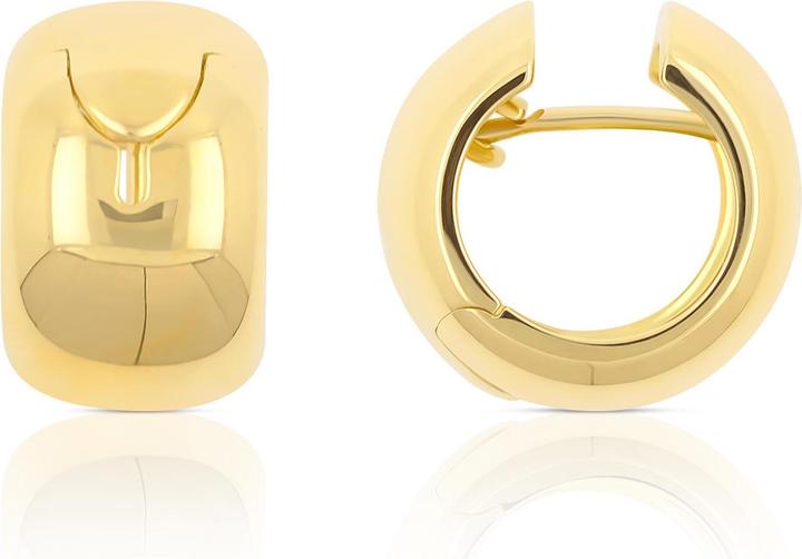 Muau Creolen (750/18K Gelbgold)