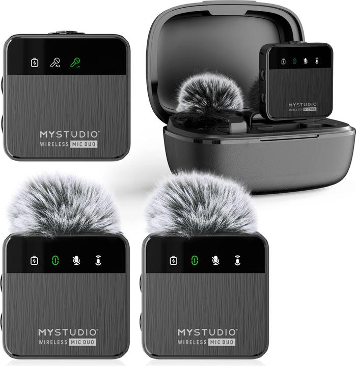 Image du produit Easypix Duo de microphones sans fil MyStudio