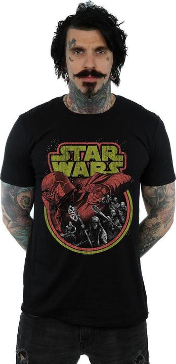 Actual product image Star Wars Mens The Rise Of Skywalker Retro Villains T-Shirt (L)