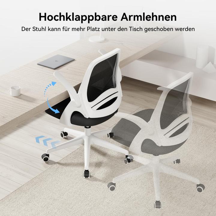 Produktbild Hbada Schreibtischstuhl, Weiss
