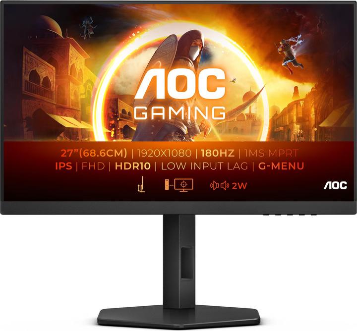 Actual product image AOC 27G4X (1920 x 1080 pixels, 27")