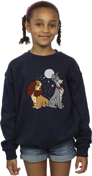 Image du produit Disney - Sweat LADY AND THE TRAMP MOON - Fille (116)