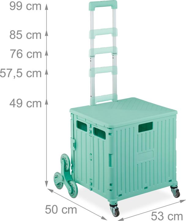 Immagine prodotto Relaxdays Carrello porta-spesa