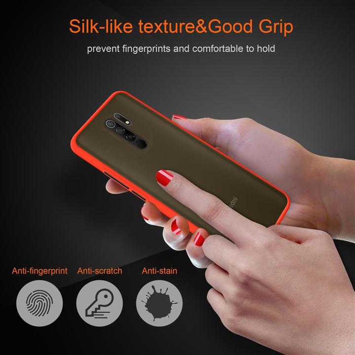 Productafbeelding Cadorabo Hybride matte hoes (Xiaomi Redmi 9)