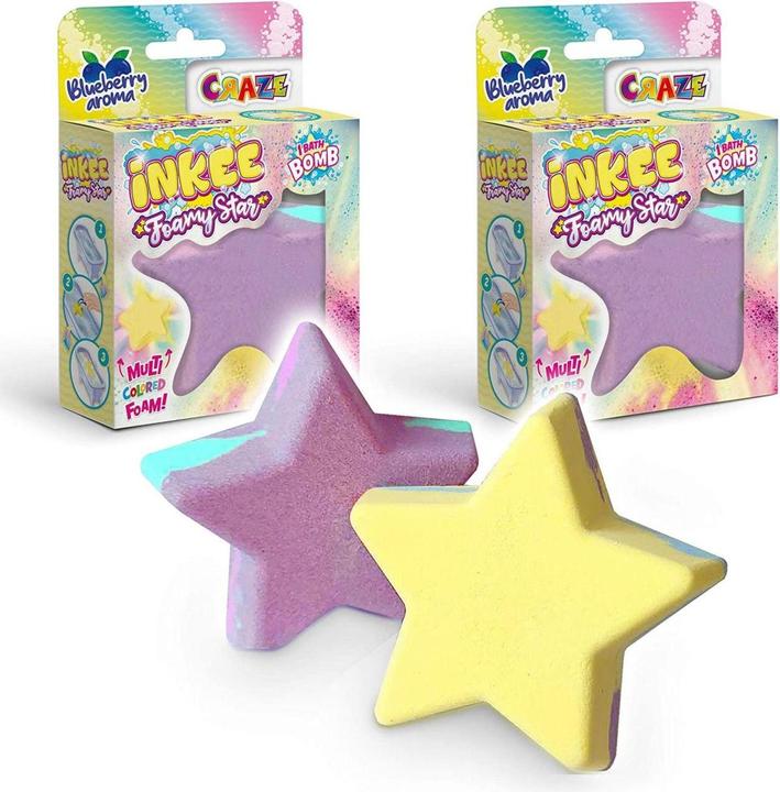 Produktbild Craze Inkee Foamy Star (Badesalz)
