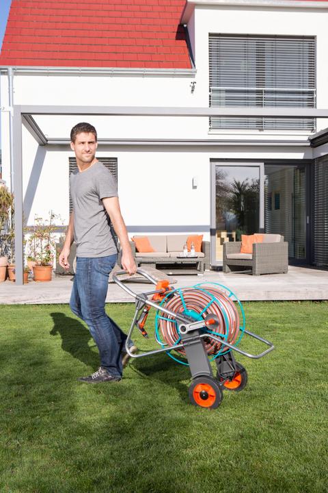 Productafbeelding Gardena Metalen slangenwagen 100