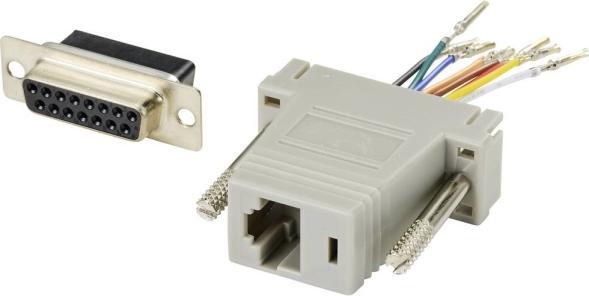 Produktbild Tru Components D-SUB Adapter D-SUB-Buchse 15pol.