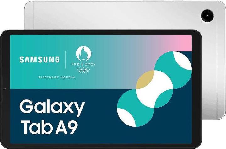 Productafbeelding Samsung Galaxy Tab A9 (Alleen WLAN, 8.70", 64 GB, Zilver)