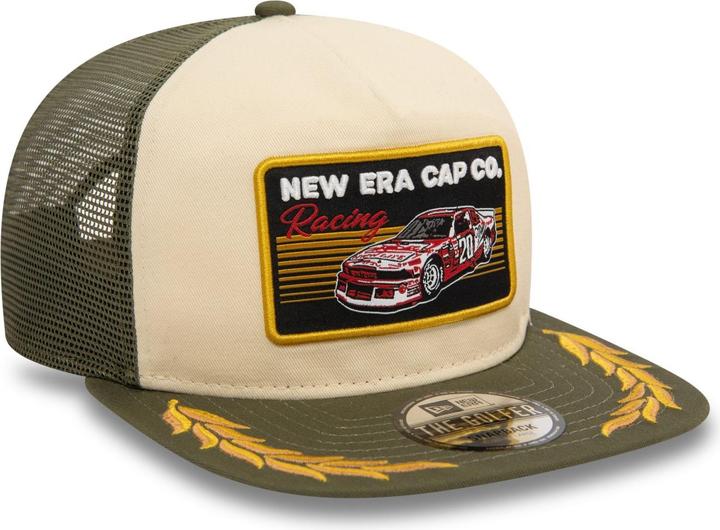 Produktbild New Era Golfer Mesh Snapback Cap - MOTORSPORT oliv - S/M (S/M)
