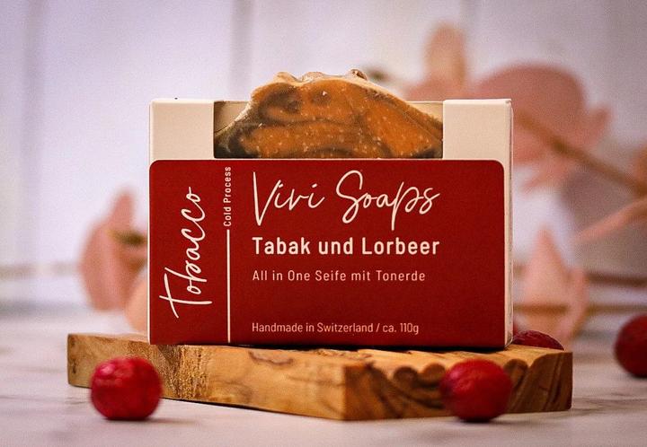 Immagine prodotto Vivi Soaps Tabacco - Profumo di tabacco e alloro per il sapone (Sapone duro)