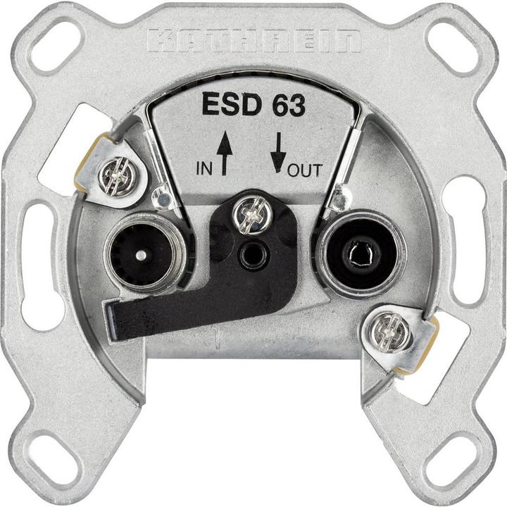 Produktbild Kathrein ESD 63 Antennendose TV, UKW Unterputz Durchgangsdose (Antennendose)