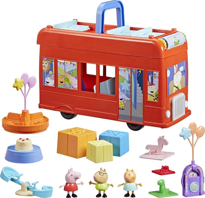 Image du produit Hasbro Pep Peppas 2 In 1 Party Bus