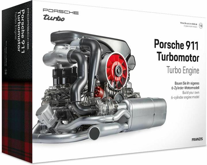 Franzis Kit motore Porsche 911 Turbo