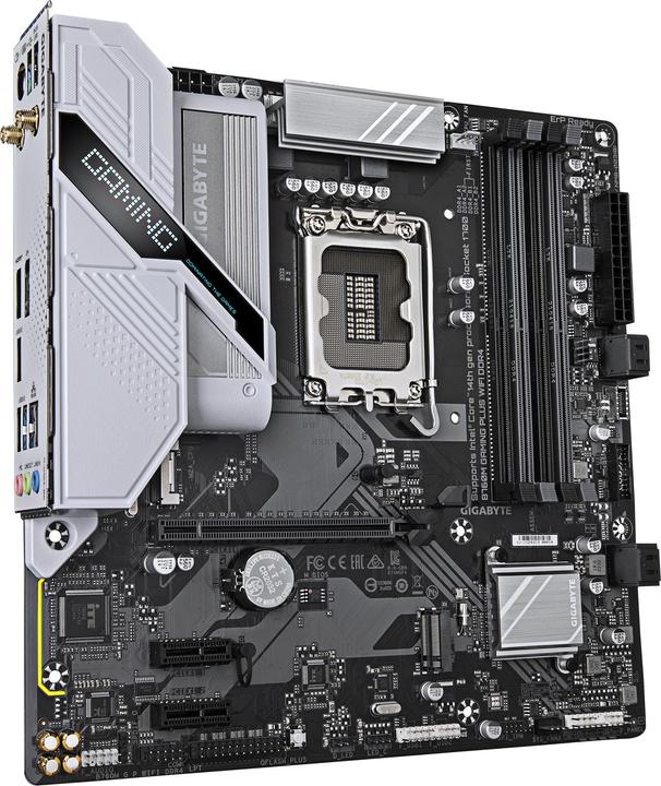 Produktbild Gigabyte B760M Gaming Plus WIFI DDR4 (LGA 1700, Intel B760, mATX)