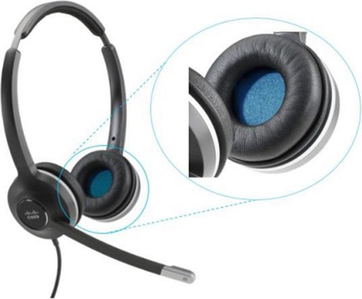 Actual product image Cisco Ear Cushion Spare For 520 And 530 Series Headsets