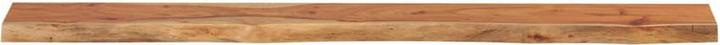 Immagine prodotto VidaXL Scaffale da parete rettangolare con bordo ad albero, scaffale da ufficio in legno massiccio di (20 x 2,5 x 2,5 cm)