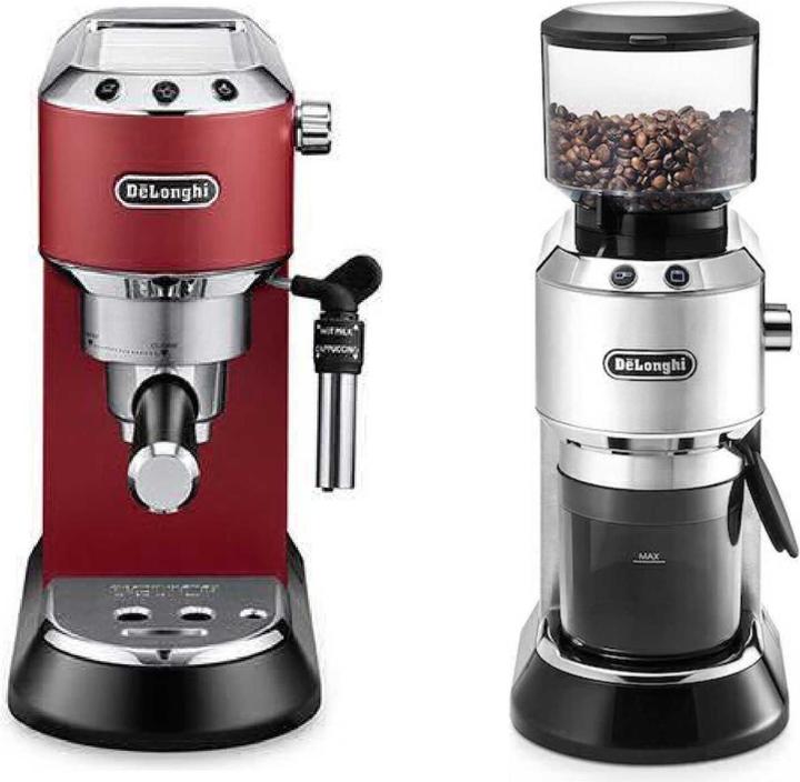 De'Longhi Dedica EC685.R & KG520.M