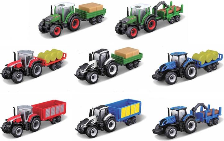 Image du produit Bauer Maisto Tracteur Fendt 209 avec remorque sort