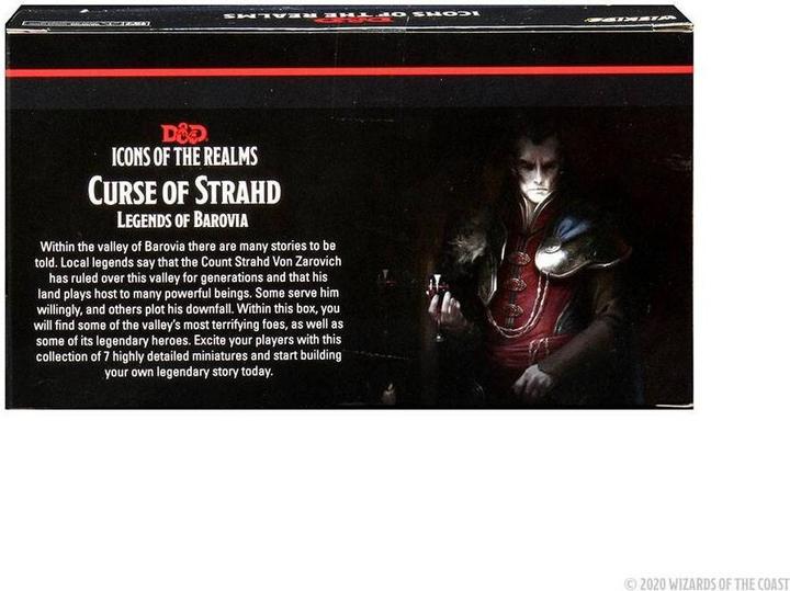 Produktbild Wizkids D&D Icons of the Realms : Curse of Strahd miniatures Legends of Barovia Premium Box Set