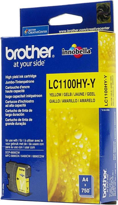 Image du produit Brother Lc-1100hyy (Y)