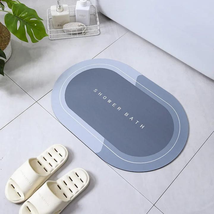Alopini Tapis de bain absorbant Tapis de douche antidérapant Tapis de bain à séchage rapide Entrée cuisine (40 x 60 cm)