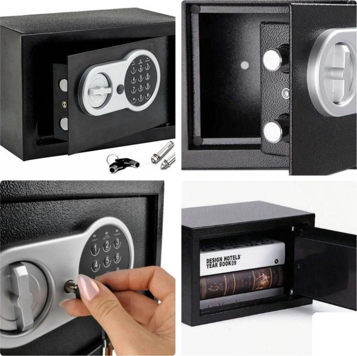 Image du produit Velleman COFFRE-FORT ÉLECTRONIQUE - 20 x 31 x 20 cm (8.50 l)