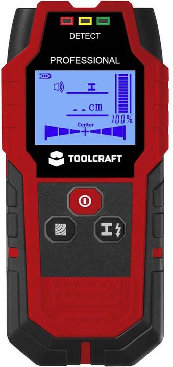Produktbild Toolcraft Ortungsgerät TO-9627699 Ortungstiefe (max.) 120 mm Geeignet für Hol