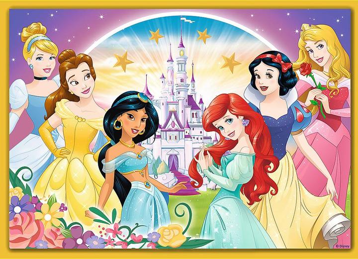 Produktbild Trefl 4 in 1 Puzzle - Prinzessinnen (54 Teile)
